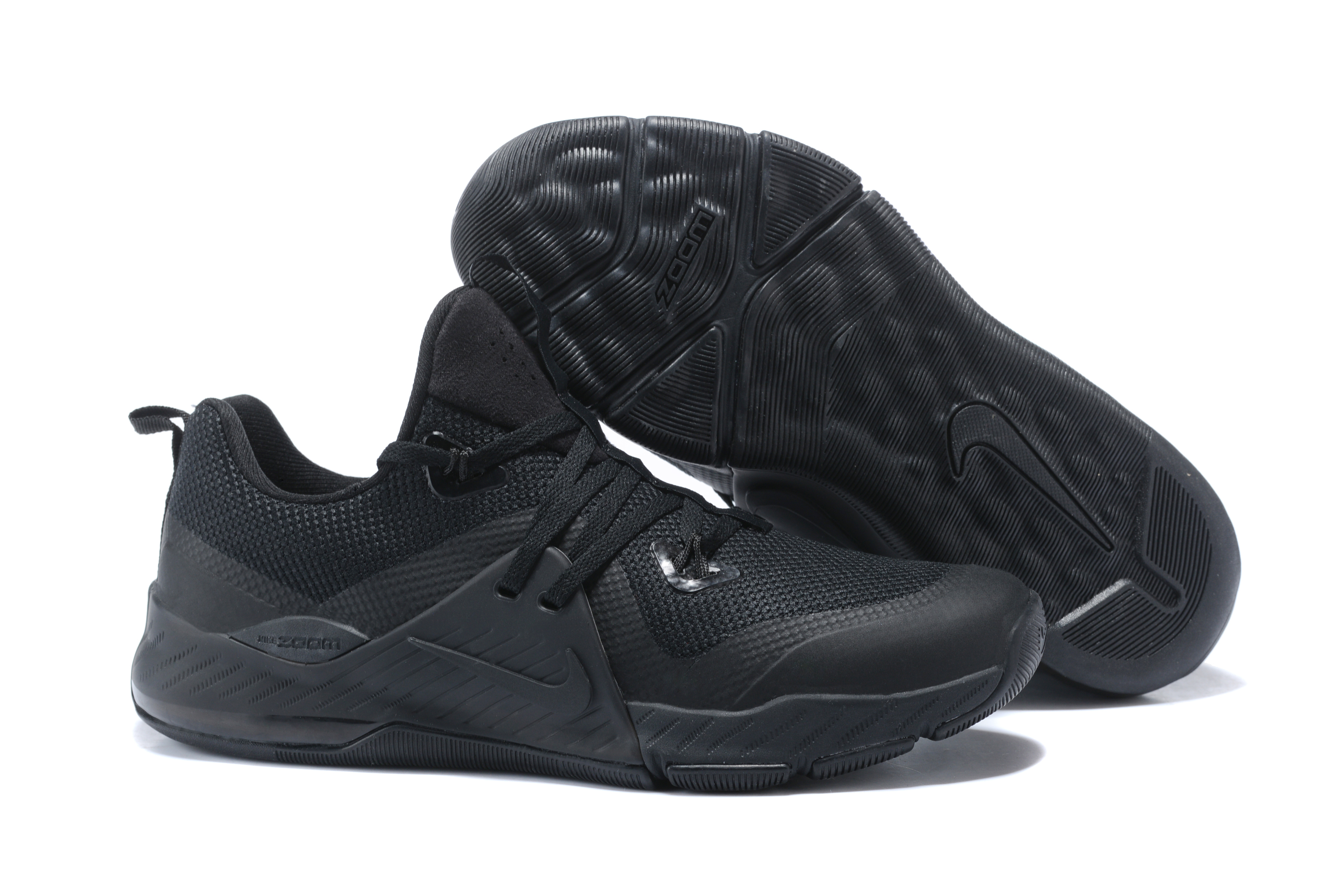 Nike Zoom II All Black Basketball Shoes